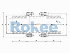 RLAD Membrane Couplings,RLAD Standard Double Diaphragm Coupling