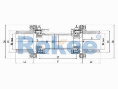 RLAT Membrane Couplings,RLAT Super Long Wheelbase Diaphragm Coupling